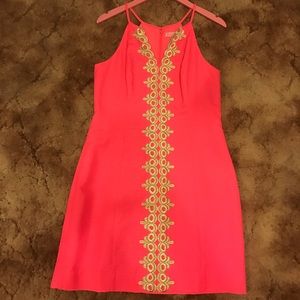 Lilly Pulitzer Pearl Shift Bungalow Pink size 8